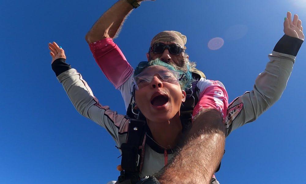 skydive saut en parachute île Maurice