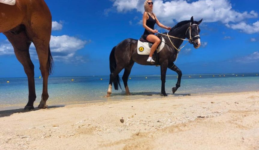 activite baigner cheval randonne plage Île Maurice