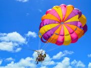 paraceling parachute ascensionnel belle mare ile maurice activite aerienne