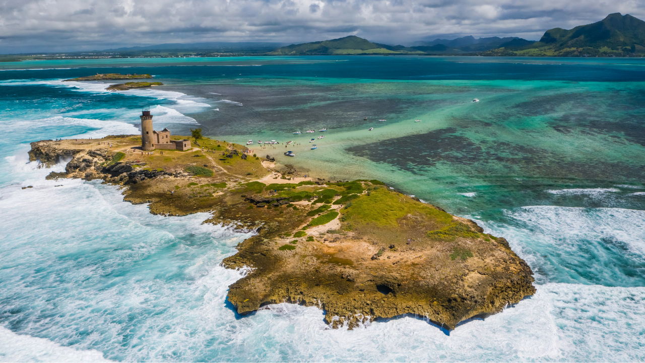 ile de l'est de maurice ile aux aigrettes ile au phare