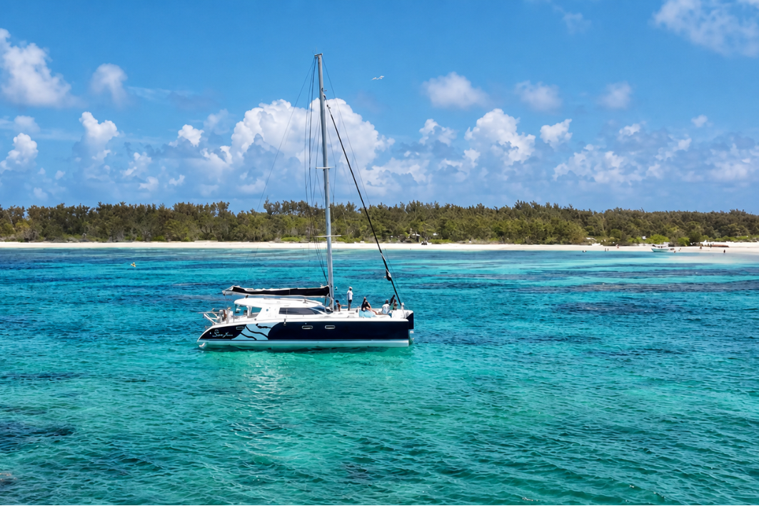 13iles du nord maurice - catamaran snorkeling